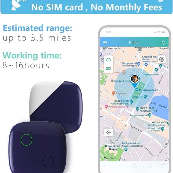 Smart Tracker for Dogs - Tan - Picture 4 of 8